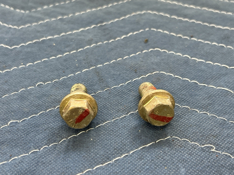 1993-1997 Volvo 850 850R Driver Side Front Seat Belt Bolts Hardware OEM #4560E