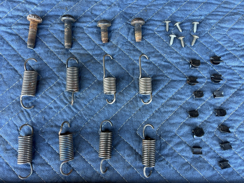 1998-2003 Jaguar XJR XJ X308 Front Seat Upholstery Springs & Hardware OEM #4789E