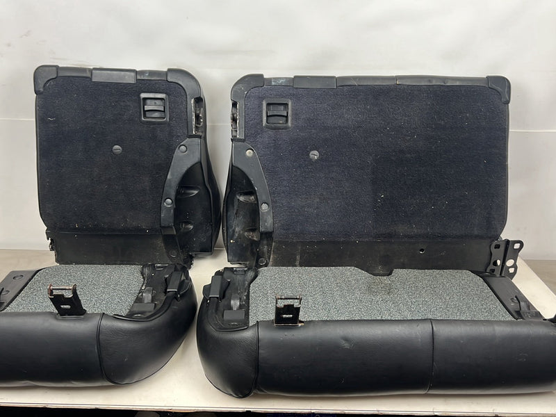 1990-1992 Volvo 740 745 940 Wagon Black Leather Rear Seat Assembly OEM #5985EM
