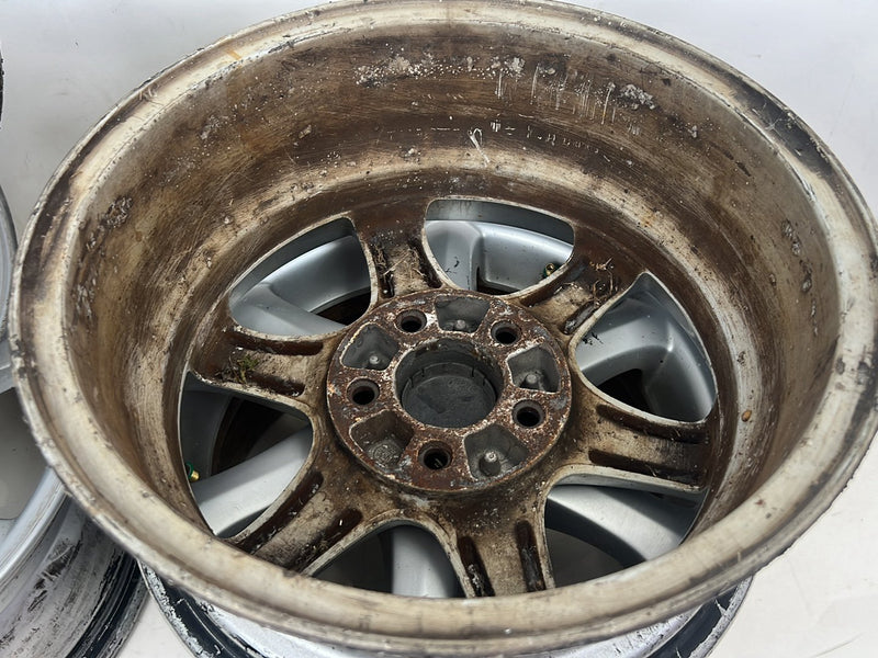 1998-2000 Volvo V70 S70 6 Spoke 15" Alloy Wheel Rim Set of 4 9173713 OEM