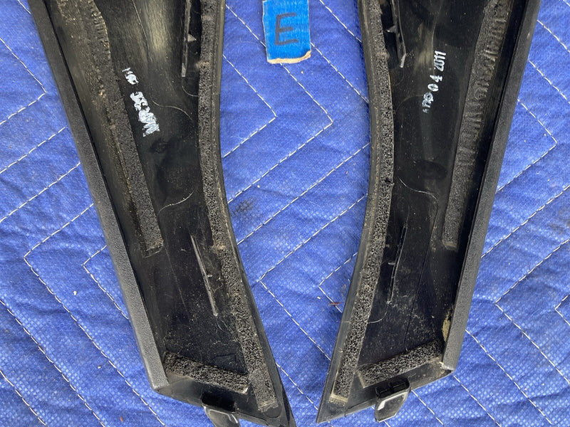 2008-2016 Chevy Impala GM L & R Rear Door Appliqué Trim Pair 25897631 OEM #4391E