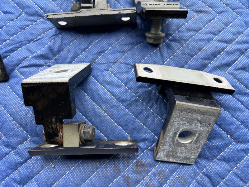 2011-2017 BMW X3 F25 Front & Rear Right & Left Door Hinge Set of 4 OEM #2352EM