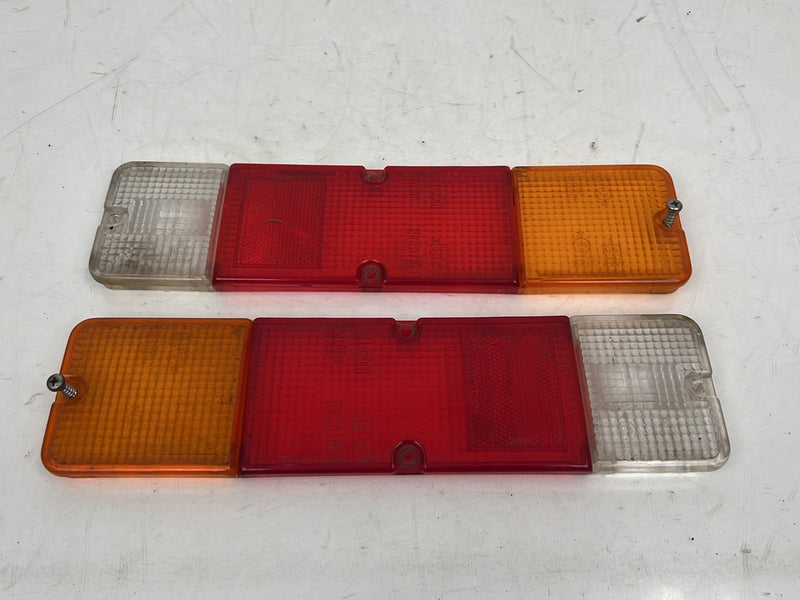 1985-1988 Suzuki Samurai Rear Right & Left Tail Light Lens Set OEM #6727EM