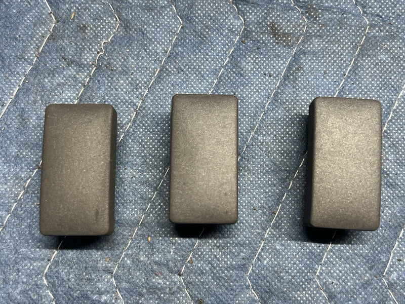 1998-2000 Volvo V70R V70 S70 Dash Switch Insert Blanks Set of 3 9128211 #4009E