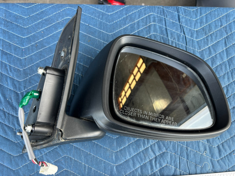 2010-2013 Suzuki SX4 Hatchback Passenger R Door Side Mirror Black OEM #1260CN