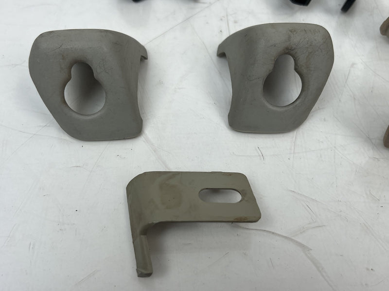 1998-2000 Volvo S70 V70 XC Overhead Grab Handle Set w/ Lights Tan OEM #6855EM