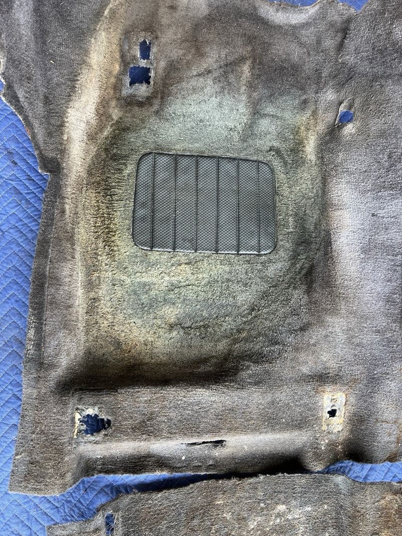 1993-1997 Volvo 850 850R Charcoal Molded Floor Carpet Set Wagon Only OEM #4426E