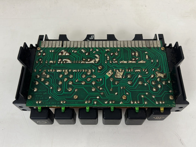 1980-1987 BMW E23 7 Series A/C Heat HVAC Climate Control Switch Panel OEM #5627EM