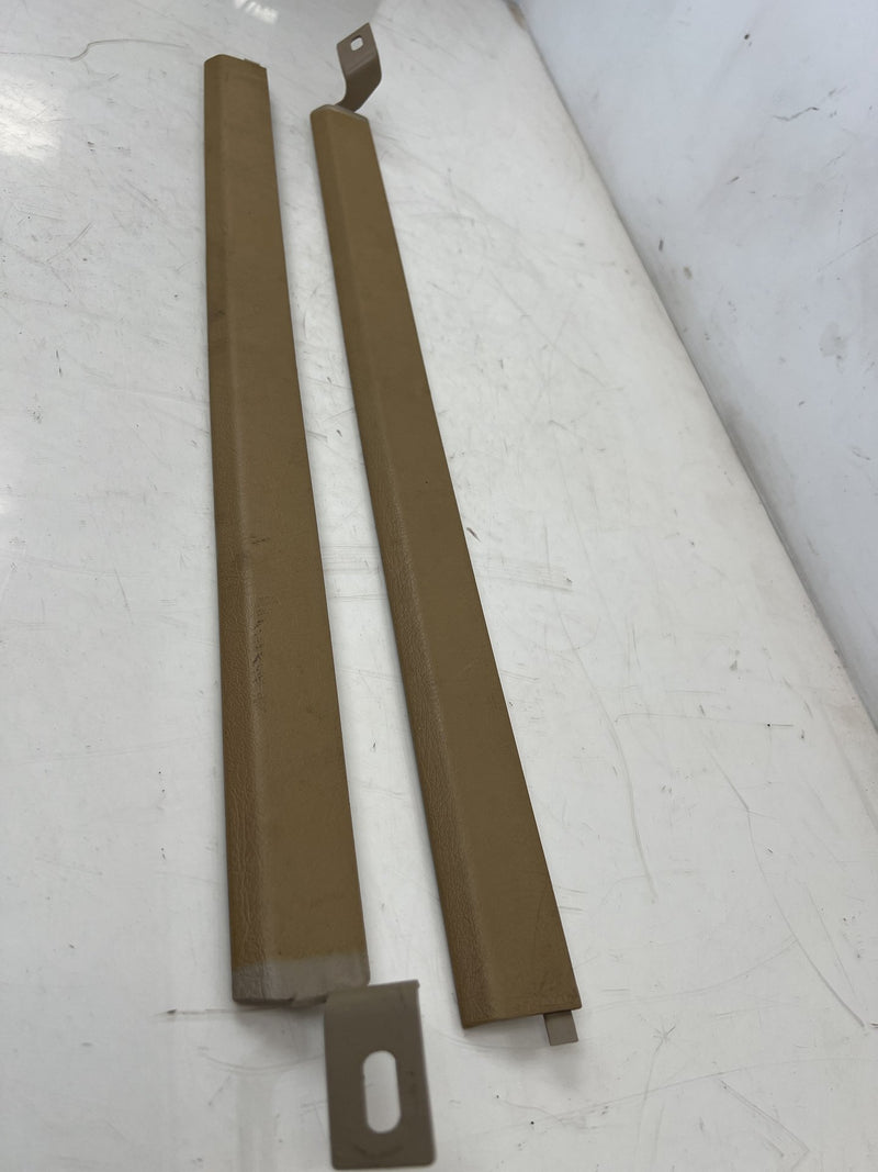 1992-1997 Volvo 850 850R Rear B to C Pillar Overhead Trim Pair Tan OEM #6792EM