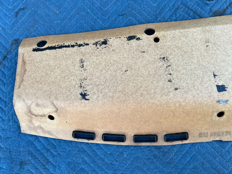 1986-1993 Volvo 240 244 *Sedan Only* Rear Parcel Shelf Trim Gray OEM #4412EM