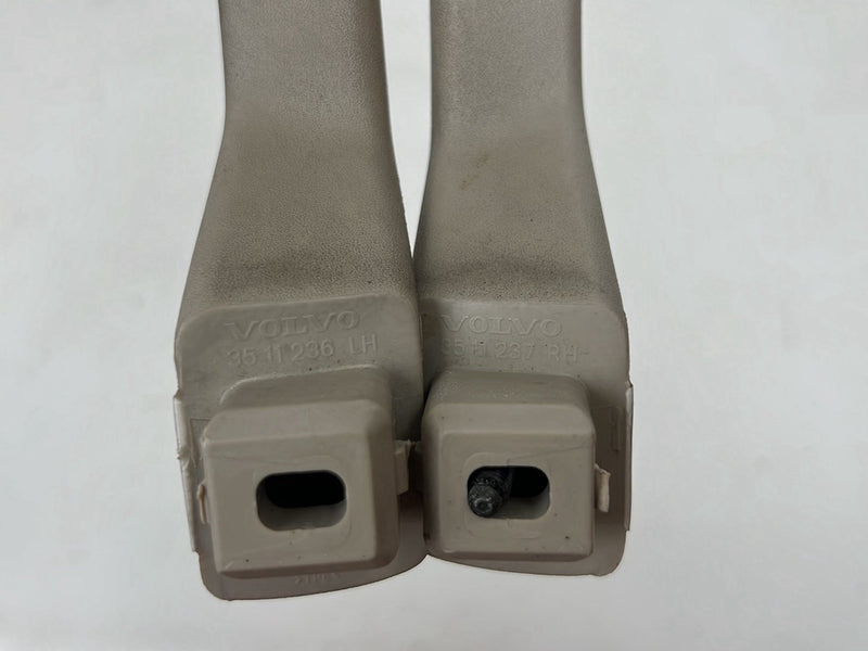 1993-1997 Volvo 850 Overhead Grab Handle Set of 4 w/ Lights Beige OEM