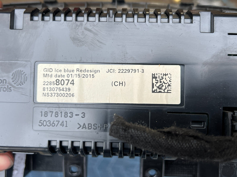 2012-2015 Chevy Cruze Radio Information Display Screen 5036741 OEM #2189CN