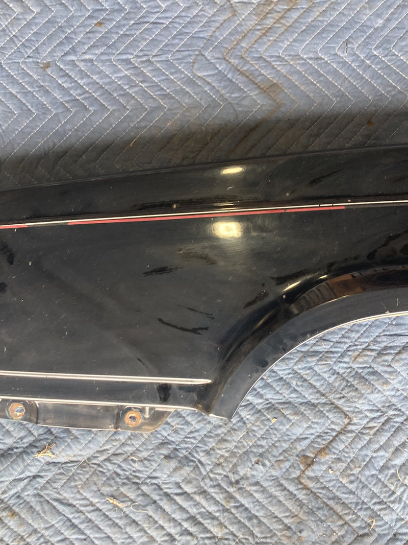 1989-1995 Volvo 940 944 Front Driver side Fender Left Black OEM #4248M