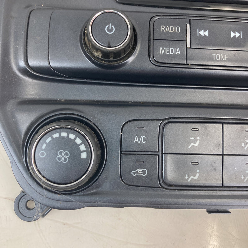 2014-2017 Chevrolet Silverado Display Screen HVAC Climate Control OEM #5591M
