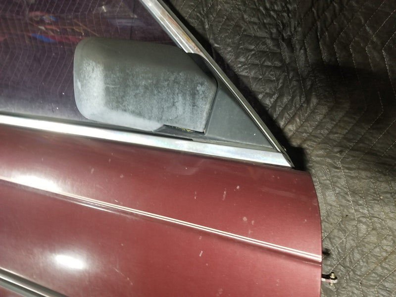 1984-93 BMW E30 318i 325i Front Passenger Right RH Burgundy Door Panel OE #CN601