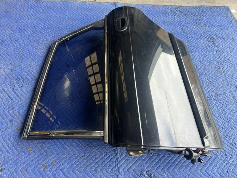 1998-2003 Jaguar XJR XJ X308 Driver Left LH Rear Door Black Sedan OEM #4776E
