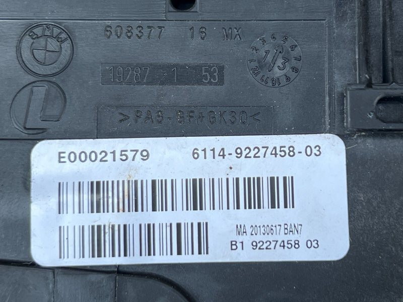 2011-2017 BMW X3 F25 Front Power Distribution Fuse Relay Box Terminal OEM#2191EM