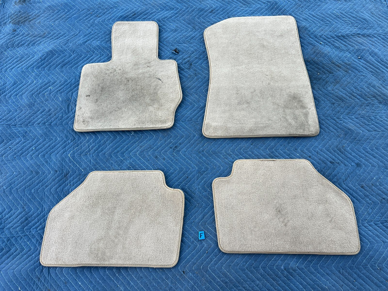 2011-2017 BMW X3 F25 Beige Front Rear Right Left Floor Mat Carpet Set OEM#2172EM