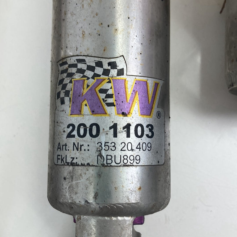 2003-2007 BMW 545i E60 KW V3 Coilover Set of 4 Adjustable Shocks #5000M