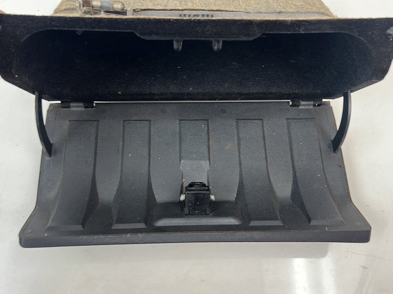 1983-1985 Porsche 944 Glove Box Compartment Black w/ Latch + Light OEM #5682EM
