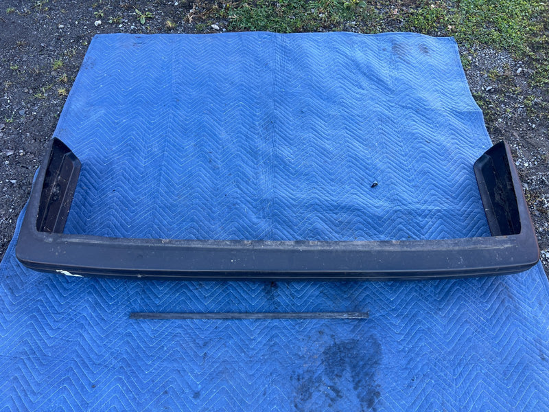 1986-1993 Volvo 240 244 *Sedan Only* Rear Bumper Cover Trim Black OEM #4274EM