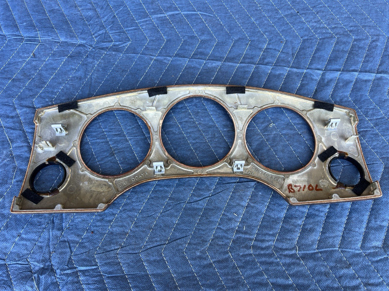1998-2003 Jaguar XJR XJ8 X308 Gauge Cluster Surround Wood Bezel Dash OEM #4687E