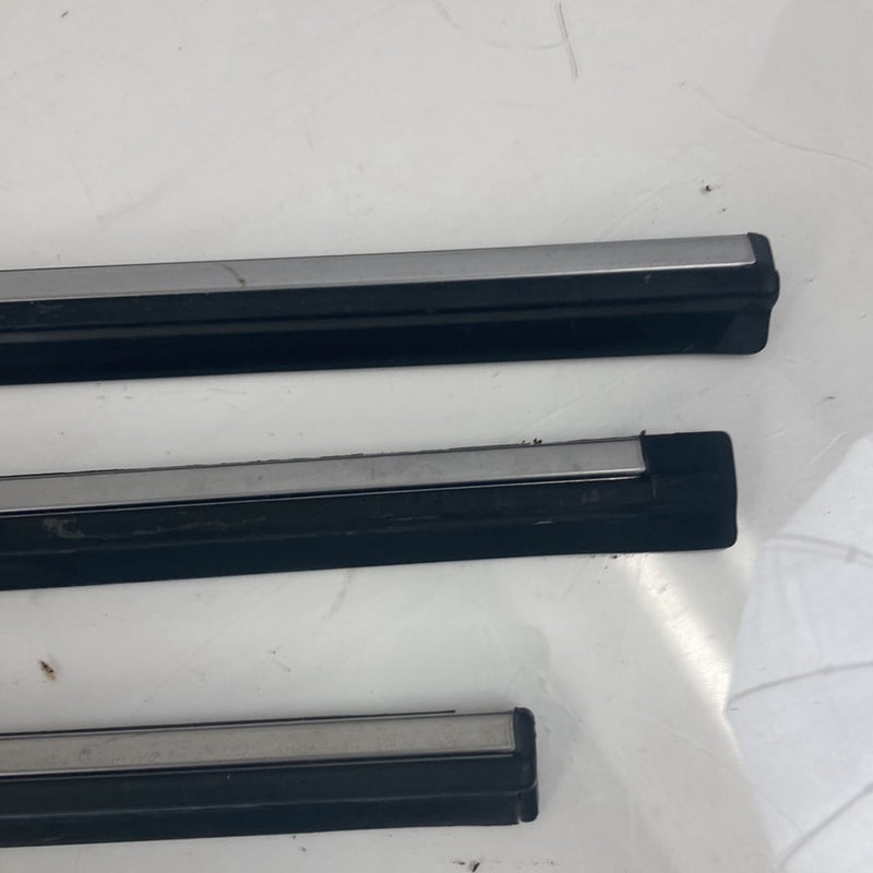 1975-1980 Volvo 244 Belt Line Door Trim Left Right Front 3 Pcs OEM #4901M