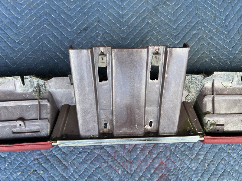1980-1985 Cadillac Seville Dash Board Lower Panel Red 1617435 OEM #3411M