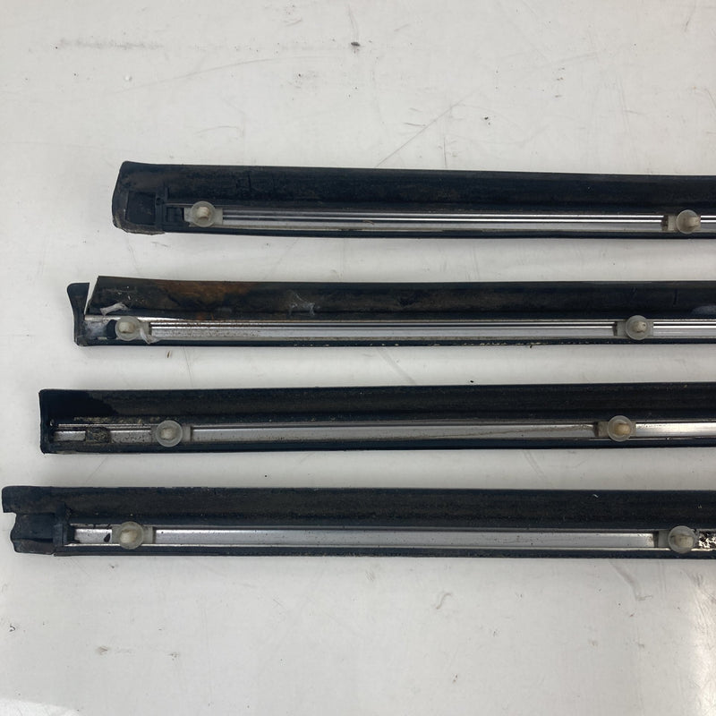 1981-1985 Volvo 240 245 Door Belt Line Trim Set of 4 OEM