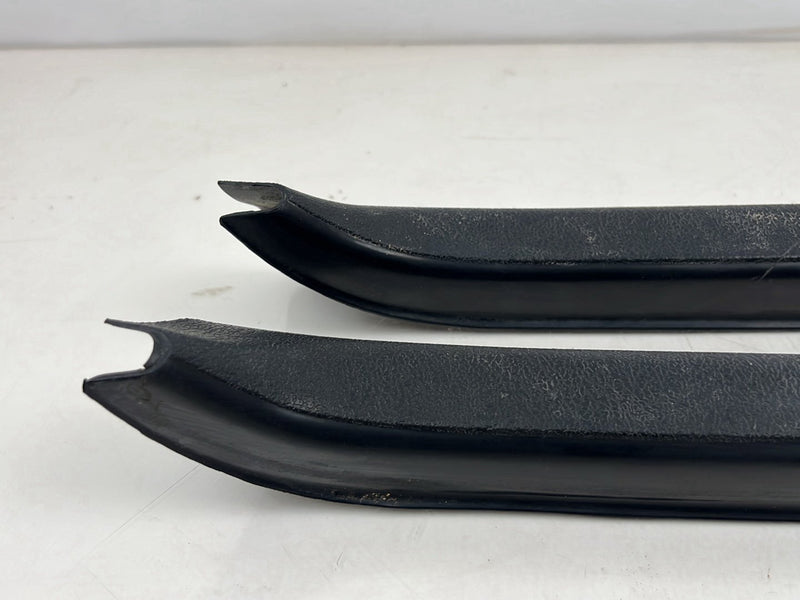 1975-1980 Volvo 244 240 Scuff Plate Door Sill Trim Set of 4 Black OEM #5291EM