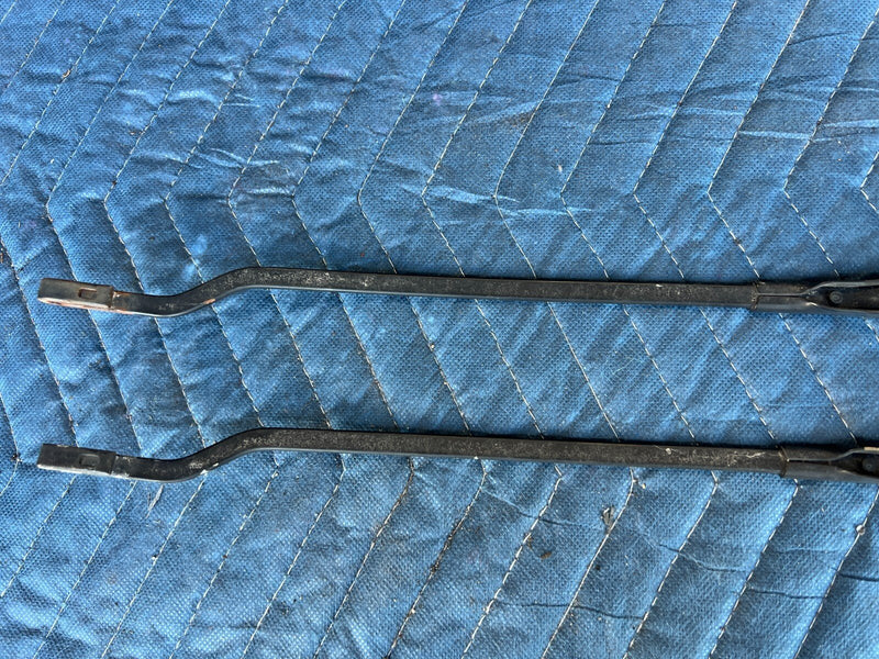 1983-1985 Porsche 944 Front Right & Left Windshield Wiper Arm Pair OEM #2458EM