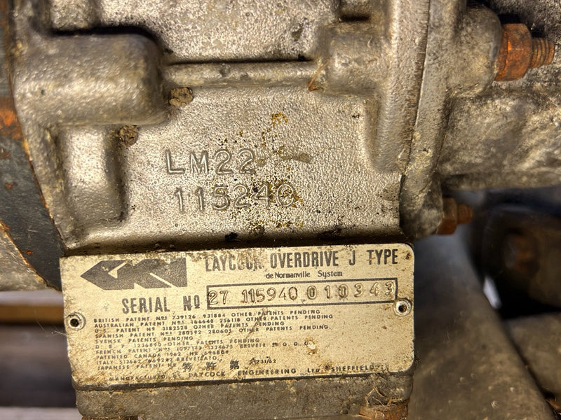 1975-1980 Volvo 244 240 K2 LM22 Manual Transmission Assembly 1023534 OEM #5434EM