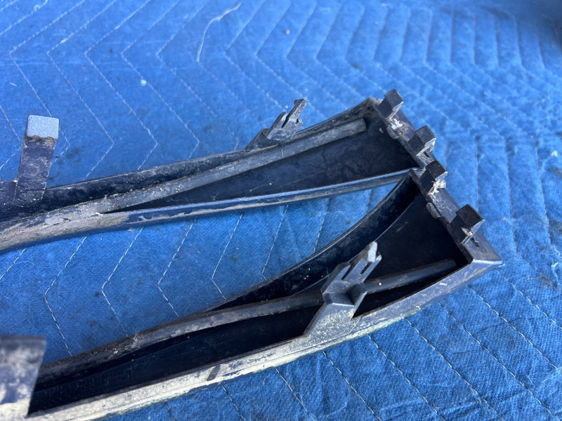 2002-2005 BMW 330xi 325xi E46 Right Left Headlight Molding Trim Blue OEM #4772EM
