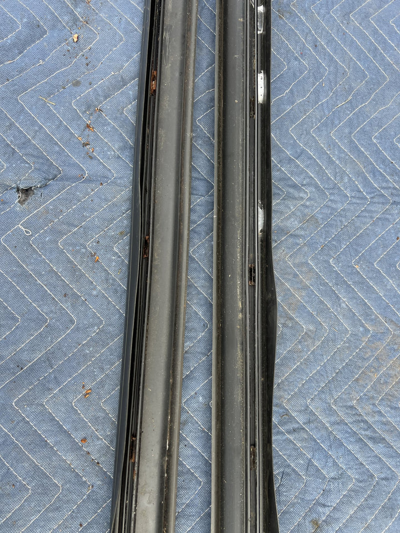 1967-1974 Volvo 140 142 Front Left & Right Door Sill Trim Scuff Plate OE #4978EM