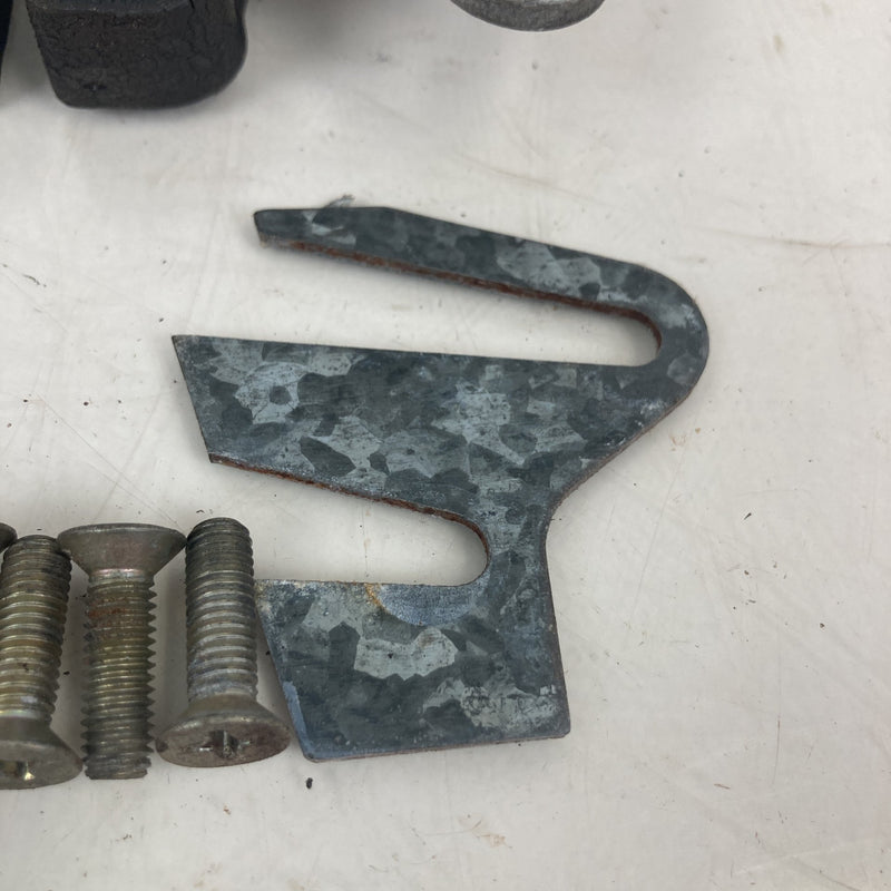 1981-1985 Volvo 240 245 Rear Seat Striker Set w/ Hardware OEM