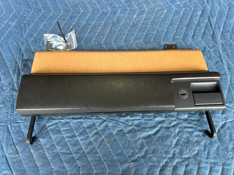 1986-1995 Mercedes 300D W124 LH Dash Tan Glove Box Compartment Door OEM #2666EM