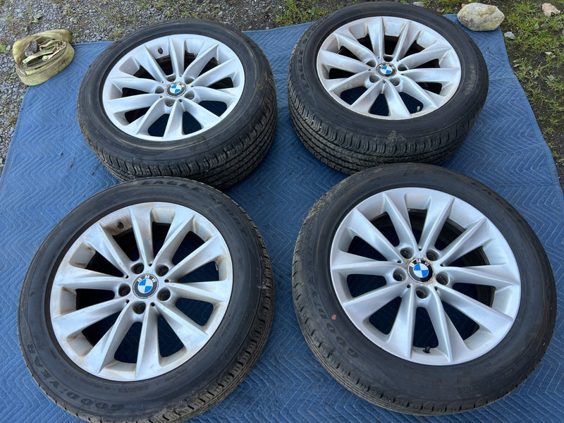 2011-2017 BMW X3 F25 Alloy 18"x8" Wheel Rim 10 Spoke & Tire Set of 4 OEM #2205EM