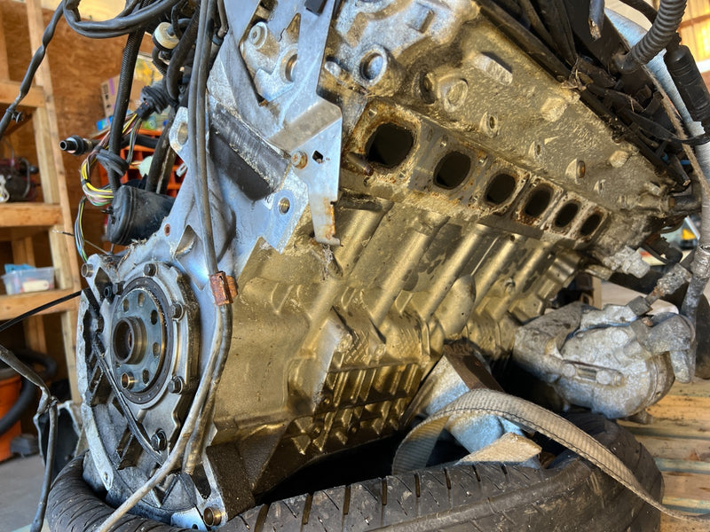 2000-2005 BMW 325xi E46 Engine Assembly M54 2.5L 6 Cyl *Runs* OEM #4844EM