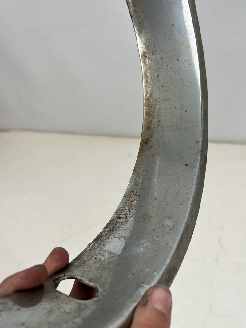 1975-1980 Volvo 244 240 14” Steel Wheel Trim Ring Chrome OEM #5400EM