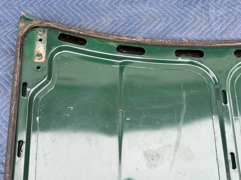 1967-1974 Volvo 140 142 Coupe Rear Deck Trunk Lid Panel Green OEM #4854EM