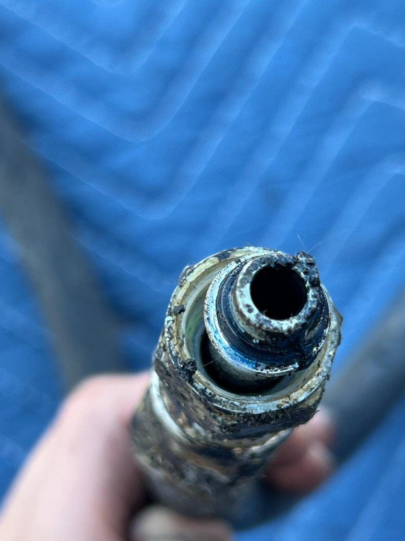 1986-1993 Volvo 240 244 245 AC Line Fitting Drier Low Pressure OEM #4185EM