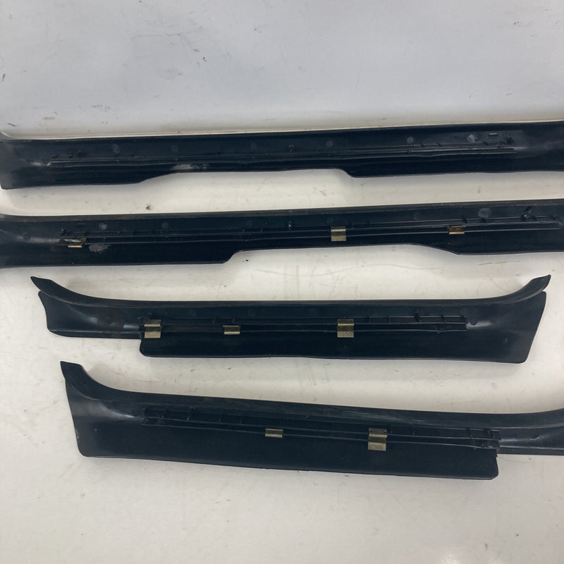1981-1985 Volvo 240 245 Scuff Plate Set of 4 1202799 1202800 1202801 1202802 OEM