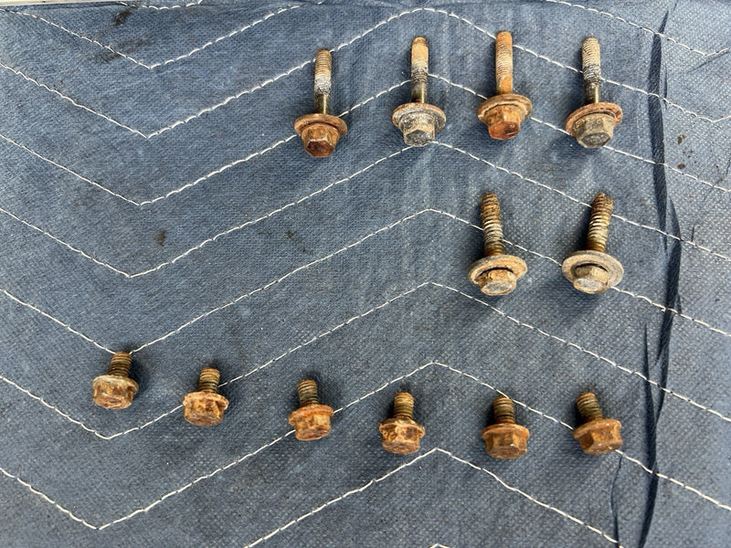 1993-1997 Volvo 850 850R V70 S70 C70 Front Bumper Bolt Set Hardware OEM #4537E