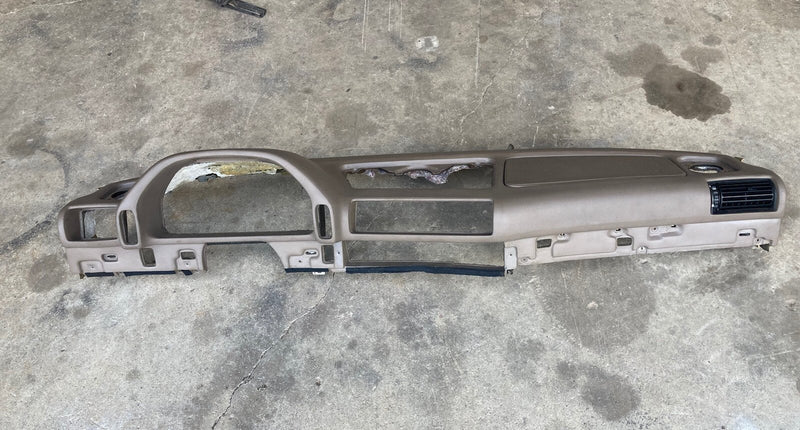 1986-1994 BMW 7 Series E32 Dash Dashboard Assembly Panel Tan Interior OEM #979M