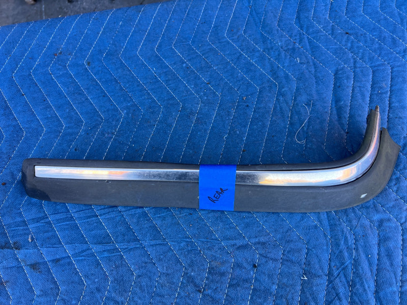 1986-1993 Volvo 240 244 Sedan Rear Right & Left Bumper Trim Molding OEM #4264EM