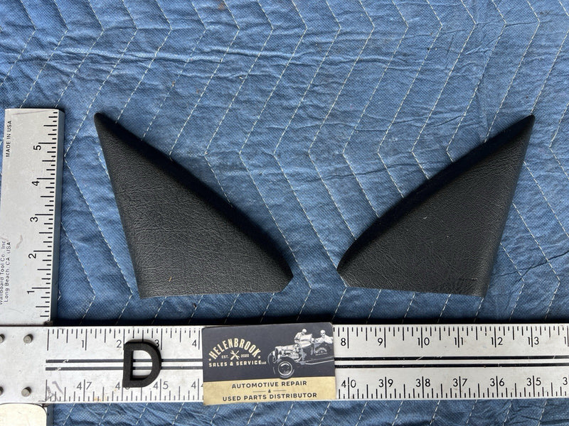 1993-1997 Volvo 850 850R Door Side View Mirror Corner Trim Pair L & R OEM #4450E