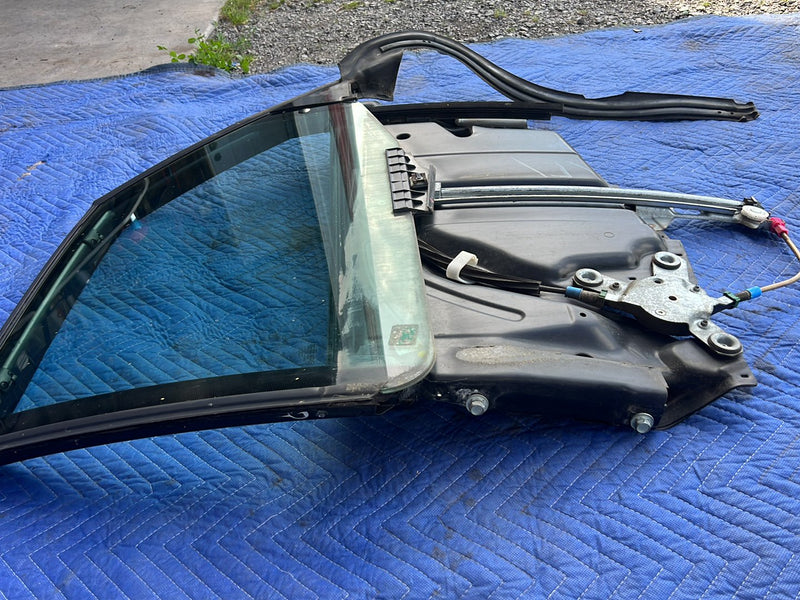 1996-2003 Audi S8 D2 A8 Rear Left LH Door Window Glass & Regulator OEM #6424EM