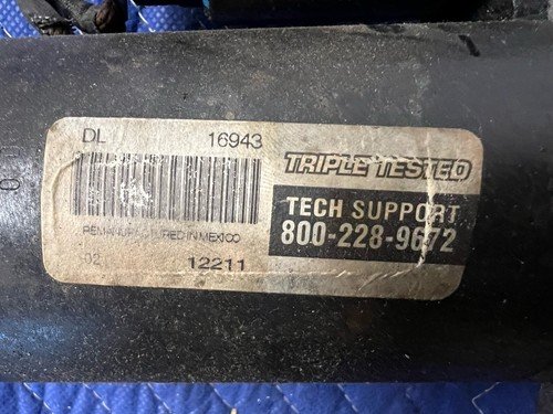 Volvo 240 740 940 Reman Starter Motor 2.3L Red Block DL 16943 OEM #3954E