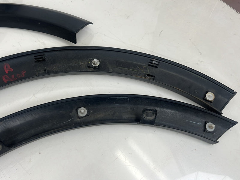 2010-2013 Suzuki SX4 Wheel Well Arch Trim Molding Set of 4 Black OEM #6358EM