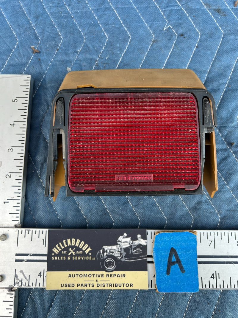 1986-1993 Volvo 240 244 Sedan Rear Center Third Brake Light Assembly OEM #4201EM